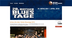 Desktop Screenshot of bluestage.de